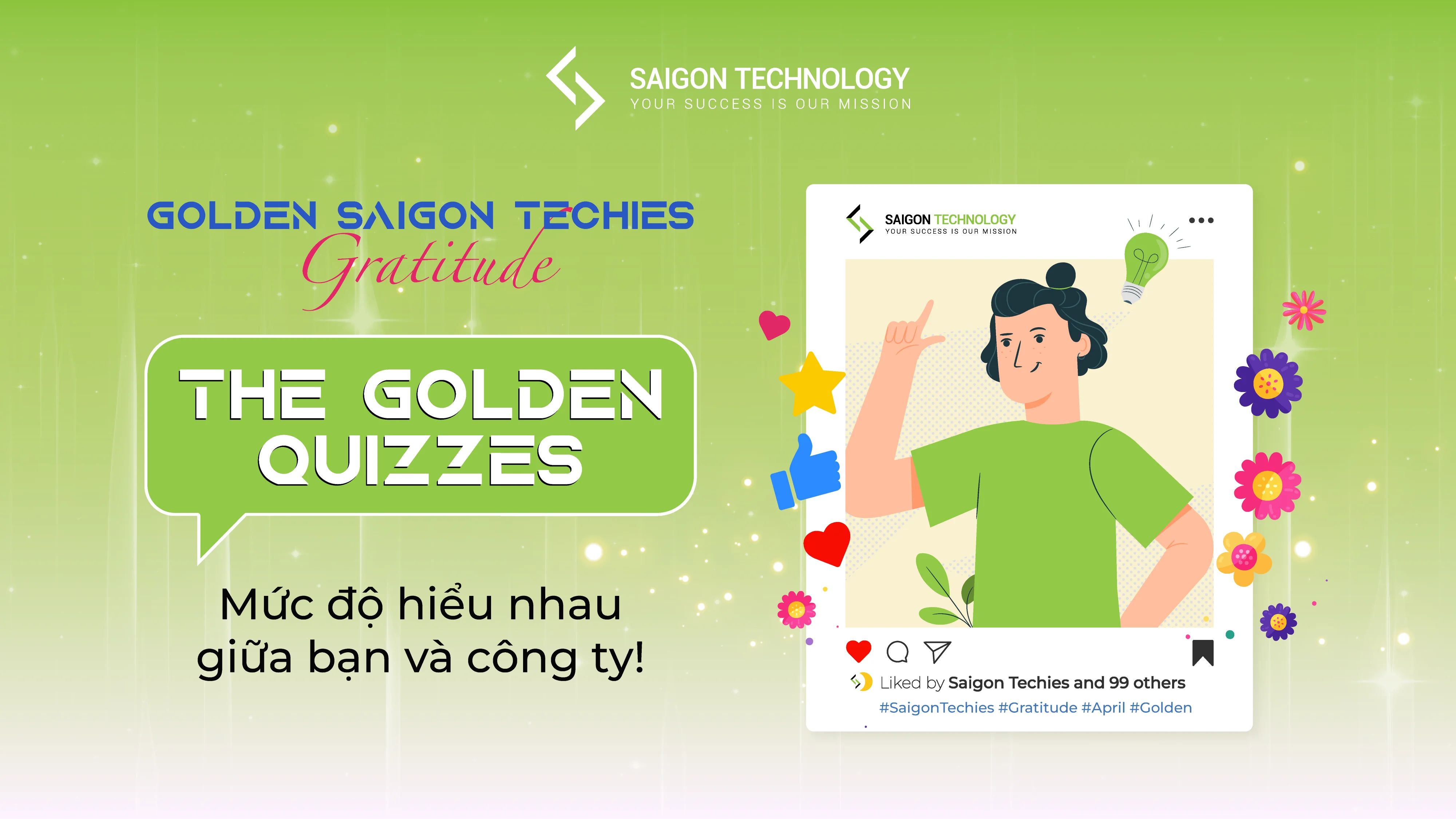 Minigame - "Test" độ hiểu nhau giữa bạn và Saigon Technology!
