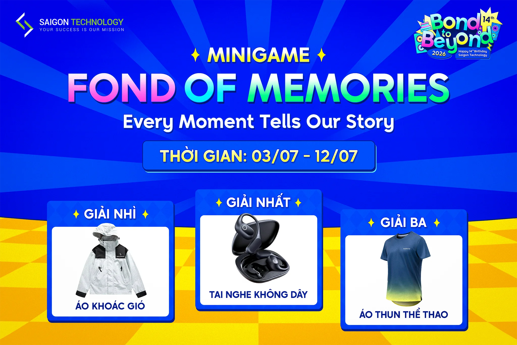MINIGAME FOND OF MEMORIES: EVERY MOMENT TELLS OUR STORY