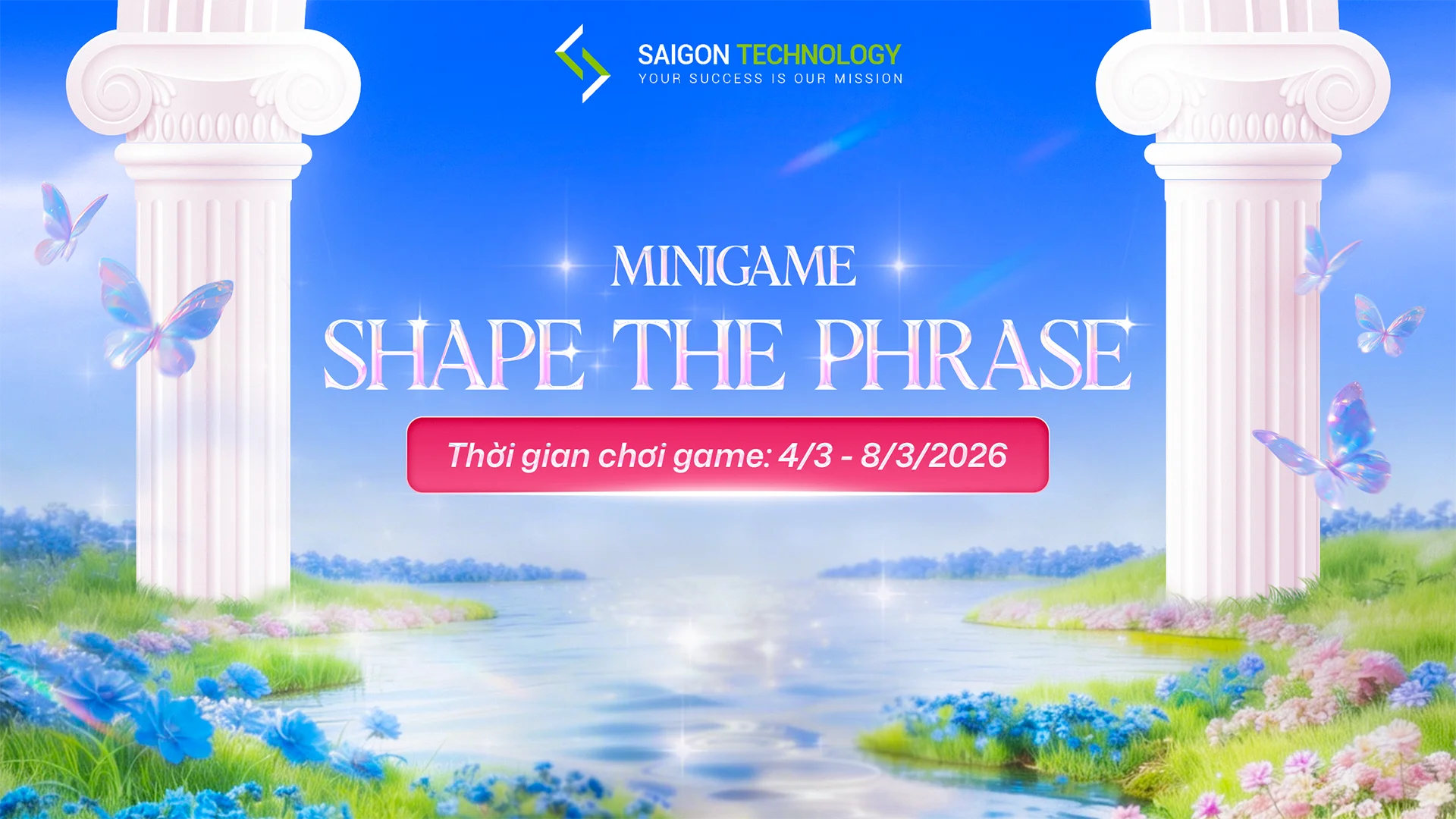 MINIGAME SHAPE THE PHRASE – Shape chuẩn chỉnh, rinh quà xịn!