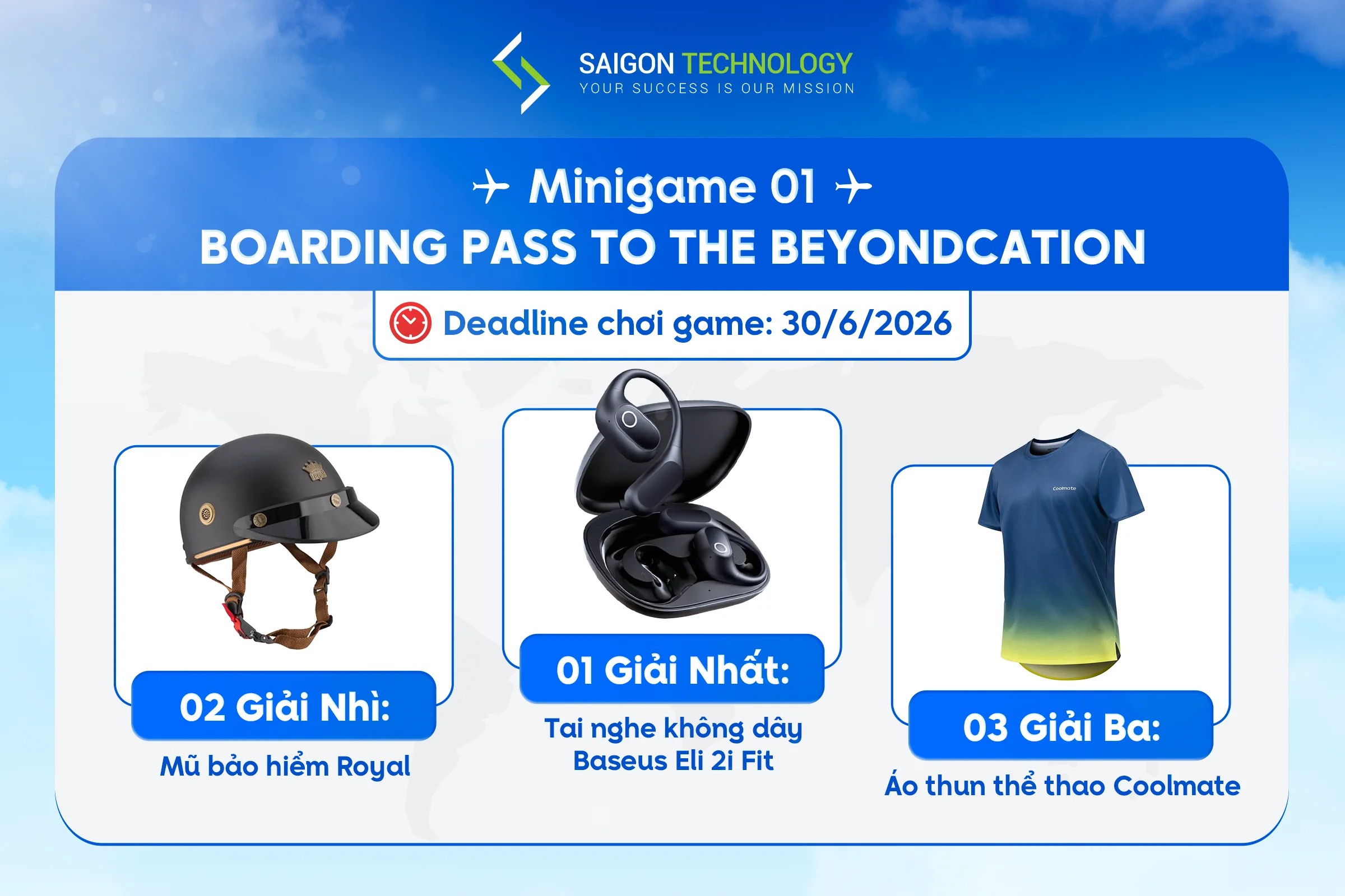 MINIGAME COMPANY TRIP 2026: BOADRING PASS TO THE BEYONDCATION!
