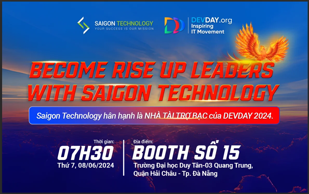 Bạn có ghé thăm gian hàng của Saigon Technology tại DevDay 2024 không?