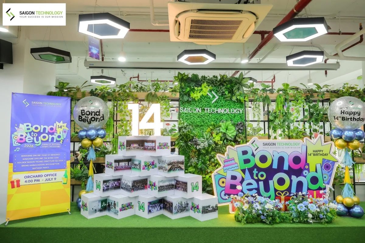 Saigon Technology 14 tuổi: "Bond" bền chặt và sẵn sàng "Beyond"